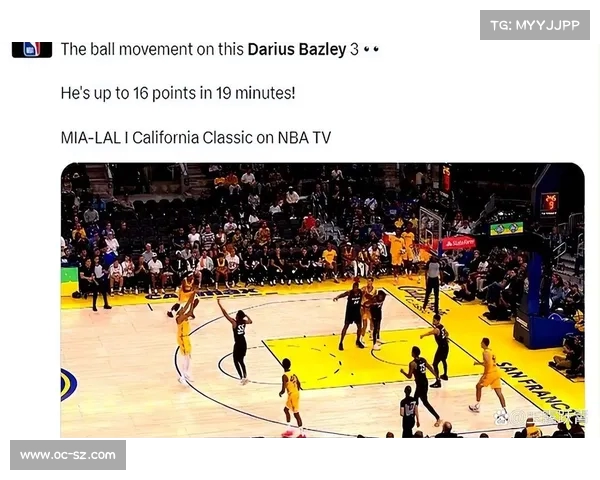 湖人签下DariusBazley,提升防守能力 湖人签下DariusBazley,提升防守能力
